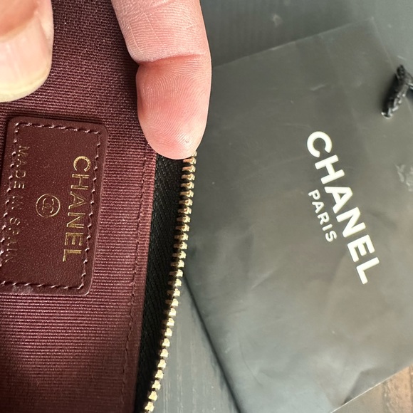 🔴SOLD🔴Chanel Zip Coin/ Card Case - Picture 10 of 11